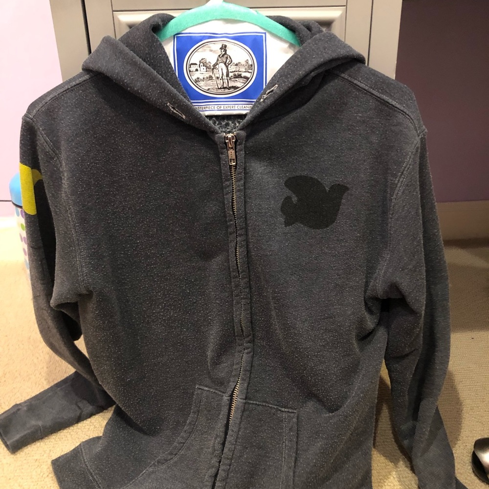 Grey freecity zip up
